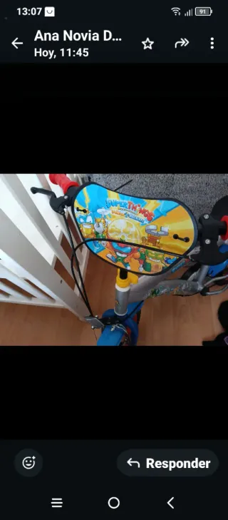 Bicicleta infantil Super Things