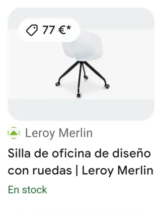 Sillas de oficina modernas