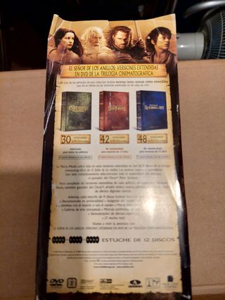 Trilogía DVD El Señor de los Anillos