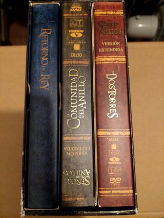 Trilogía DVD El Señor de los Anillos