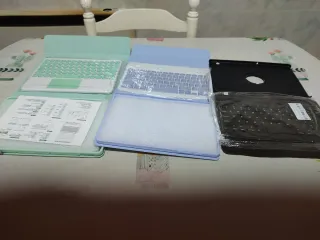 Lote 3 fundas tablet con teclado
