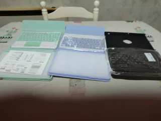 Lote 3 fundas tablet con teclado