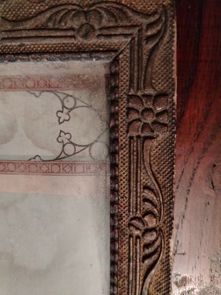 Antico quadro arte devozionale immagine sacra