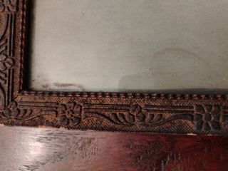 Antico quadro arte devozionale immagine sacra