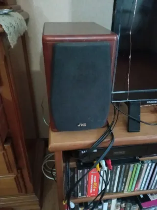 Altavoces JVC Marrones