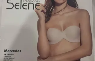 Sujetador Mercedes T/100B Negro y Tierra