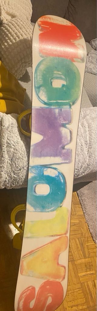 Tabla de Snow Salomon con Fijaciones