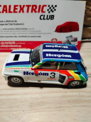 SCALEXTRIC Renault 5 Turbo  Puras Coche carreras