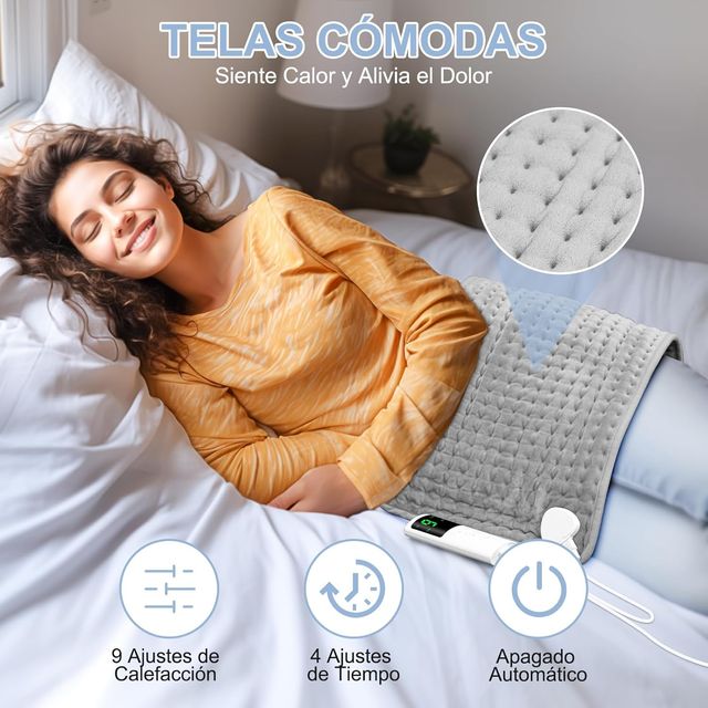 Manta Eléctrica Lumbar  30x60cm