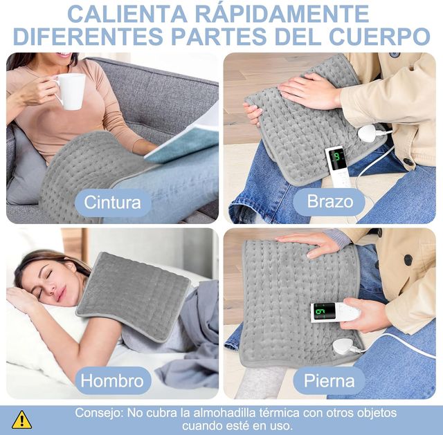 Manta Eléctrica Lumbar  30x60cm