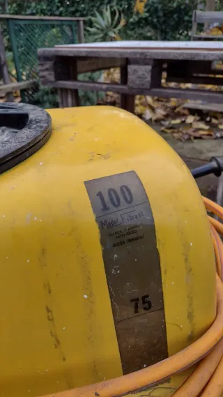 Cuba pulverizar carretilla