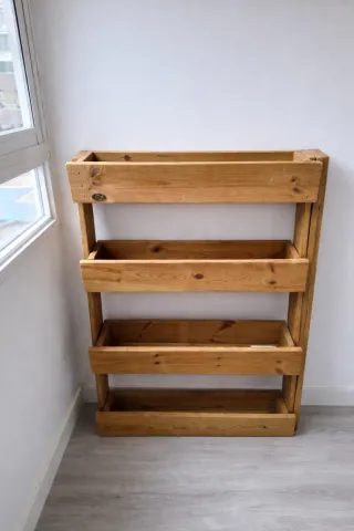 Jardinera Escalera Vertical Madera