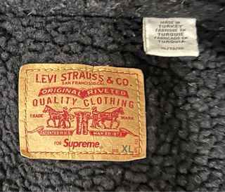 LEVIS X SUPREME TEJANA BLANQUEADA XL