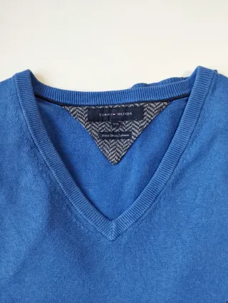 Jersey Tommy Hilfiger Azul V-Neck