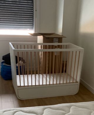 Cuna MYLLRA 60x120 Ikea + Colchón