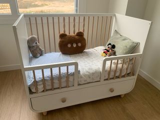 Cuna MYLLRA 60x120 Ikea + Colchón