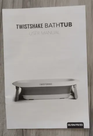 Bañera plegable para bebés Twistshake