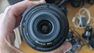 Canon EOS 20D Digital SLR + objetivo y accesorios