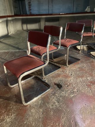 Sillas Cantilever Vintage Años 70 (6 uds)