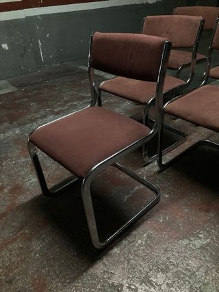 Sillas Cantilever Vintage Años 70 (6 uds)