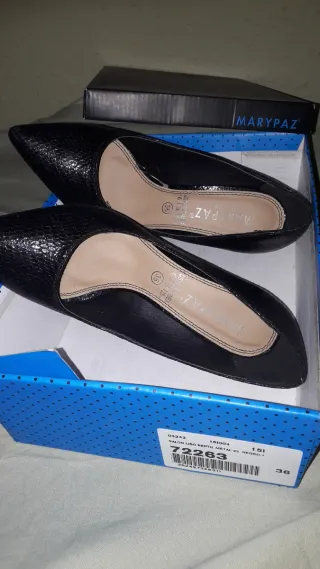 Zapatos de tacón MaryPaz negros talla 36