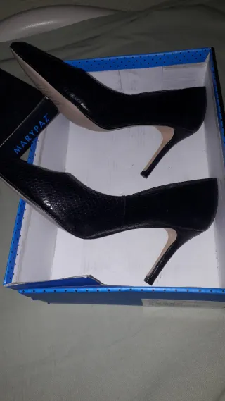 Zapatos de tacón MaryPaz negros talla 36