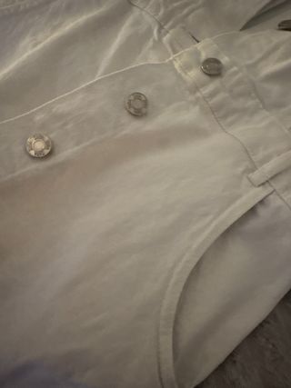 Mono de Jean Blanco Zara