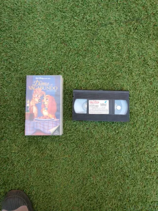 La Dama y el Vagabundo VHS Diamante negro.