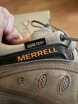Zapatillas Merrell Gore-Tex Beige/Gris