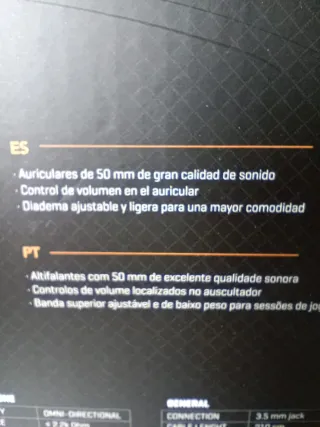 Auricolari Krom Kopa Pro Gaming Nuovi