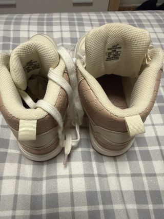 Zapatillas Zara Mujer Talla 36 Beige/Rosa