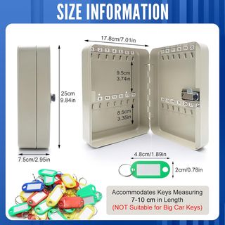 Armario de llaves con combinación