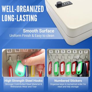 Armario de llaves con combinación