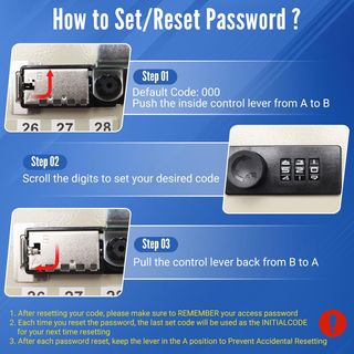 Armario de llaves con combinación