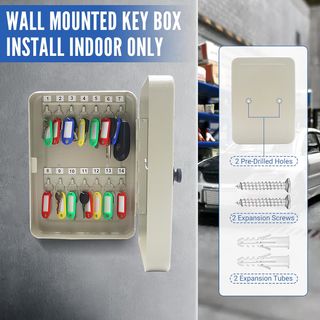 Armario de llaves con combinación