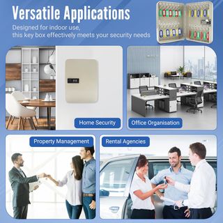 Armario de llaves con combinación