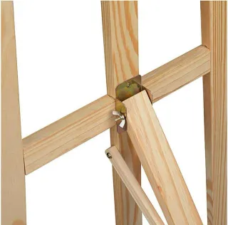 Soporte Caballete Marco A Madera