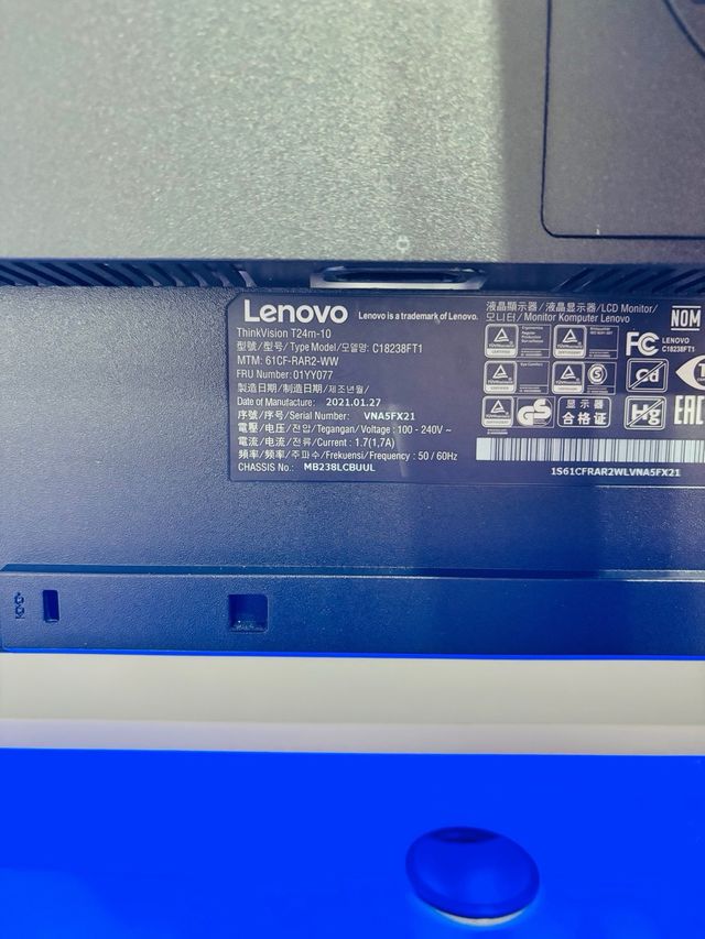 Monitor Lenovo ThinkVision T24m-10