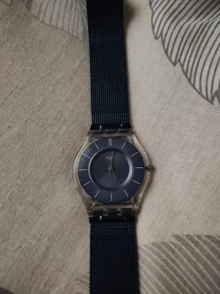 Swatch Reloj Negro/Gris