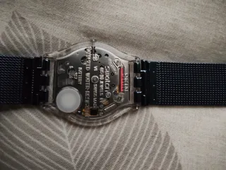 Swatch Reloj Negro/Gris