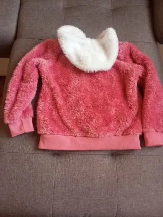 Felpa pile bimba 7 anni