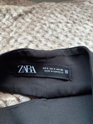 Falda larga Zara con abertura