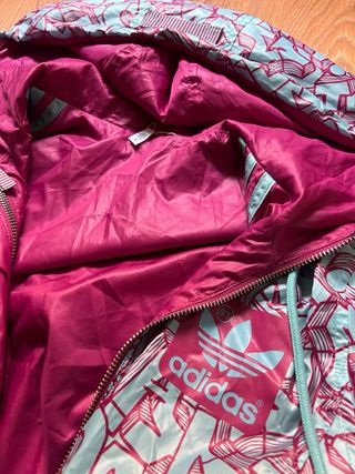 Chaqueta Reversible Adidas Pink/Turquesa