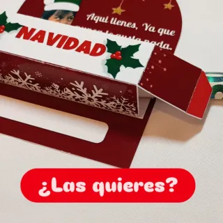 Porta billetes regalos Navidad