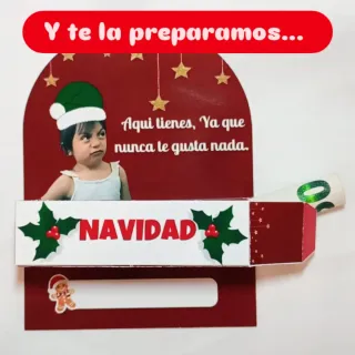 Porta billetes regalos Navidad