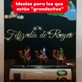 Porta billetes regalos Navidad