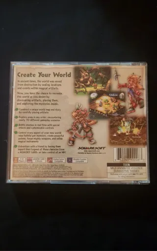 Legend of Mana PS1 Americano