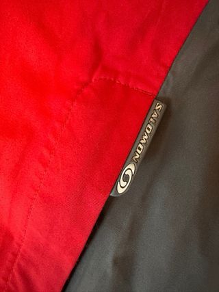 Chaqueta Salomon Talla XL Rojo/Antracita