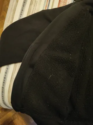 Anorak Billabong Negro con Borreguito