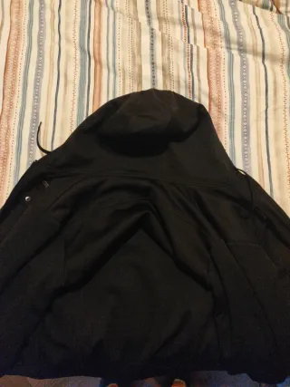 Anorak Billabong Negro con Borreguito